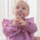 Bibs Liberty Pacifier Clip Eloise Blush