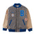 Rey Varsity Jacket With Embroidered Patches