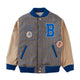Rey Varsity Jacket With Embroidered Patches