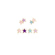 Earrings Lollipop Star 1 pc