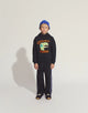 Aidan Hooded Sweatshirt With Dino DJ Print and Flocking Detail