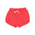 BUHO Baby Cotton Fleece Shorts Coral available at SMOL Store, Lebanon.