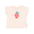 BUHO Baby Fresa T-Shirt Cream Pink available at SMOL Store, Lebanon.