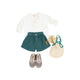 BUHO Baby Linen Shorts Green Lake available at SMOL Store, Lebanon