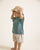 BUHO Baby Pocket Linen T-Shirt Green Lake available at SMOL, Lebanon