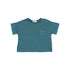 Baby Pocket Linen T-Shirt Green Lake