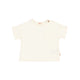 BUHO Baby Pocket Linen T-Shirt White available at SMOL Store, Lebanon