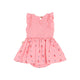 BUHO Baby Strawberry Combi Dress Sugar Pink available at SMOL, Lebanon