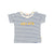 BUHO Baby Stripes T-Shirt Navy available at SMOL Store, Lebanon