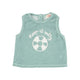 BUHO Baby Terry T-Shirt Green Moss available at SMOL Store, Lebanon