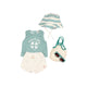 BUHO Baby Terry T-Shirt Green Moss available at SMOL Store, Lebanon