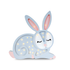 Bunny Lamp Light Grey