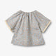 Hannah Blouse Air Blue Flowers
