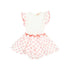 Baby Bali Combi Dress Coral