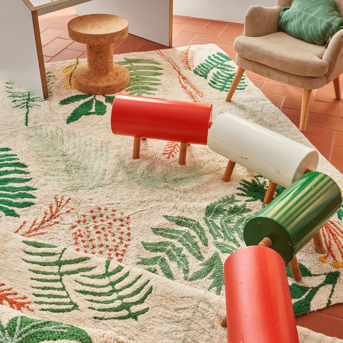 LORENA CANALS Washable Rug Botanic Plants – Smol