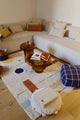 Washable Rug Geometrical Shapes Small