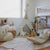 Washable Rug Monstera Natural