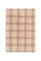 Washable Rug Tartan Rose