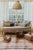 Washable Rug Tartan Rose