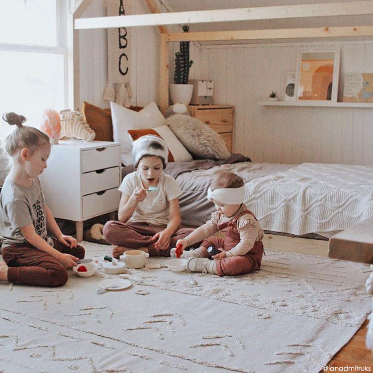 LORENA CANALS Washable Rug Tribu Natural Medium – Smol