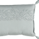 Ivy Small Rectangle Cushion Embroidered Powder Blue