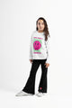 Smiley Don't Worry Longsleeve White