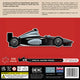 Grand Prix Car Shaped Wooden Jigsaw