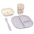 Tableware Set Confetti Lilac