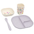 Tableware Set Confetti Lilac
