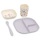 Tableware Set Confetti Lilac