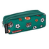 Green Academy Double Pencil Case