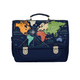 Caramel and Cie Mappemonde Medium School Bag