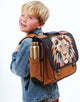 Caramel and Cie Cartable Moyen Simba backpack
