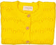 Mayo Knitted Cardigan Yellow