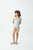 Compania Fantastica Daisies Swimsuit Light Blue