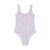Compania Fantastica Flores Swimsuit Off White