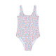 Compania Fantastica Flores Swimsuit Off White