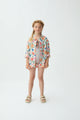 Compania Fantastica Flowers Shirt Off White