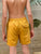 Octopus Pirate Swim Shorts Yellow