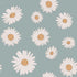 Preorder - Delivery 40 to 45 days Tuscan Daisies Blue Wallpaper