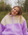 Little Teddy Smiley Jacket Happy Lilac