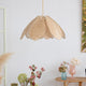 Suspension Fleur Double en Cannage
