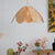 Suspension Fleur Double en Cannage