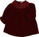 Louis Louise Dress Maxina Velvet Burgundy