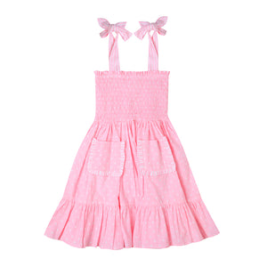 Eliza Baby Dress Dot Camelia