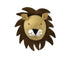 Animal Head Lion Beige