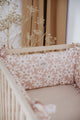 Cot Bumper Blush Daisies