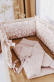 Cot Bumper Blush Daisies