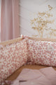 Cot Bumper Blush Daisies