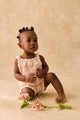 Lary Baby Set Pink Stripes